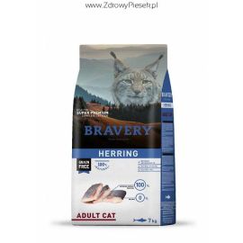Karma dla kota Bravery Herring Adult  2 x 7 kg GRAIN FREE (śledź) PROMOCJA !!!!!!!!!!!!!!!! - data ważności 5/2026r.
