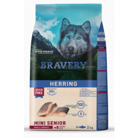 Karma Bravery Herring Senior Small Breeds 7 kg GRAIN FREE (śledź)