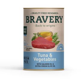 Karma BRAVERY Tuna & Vegetables Adult 12 x 290 g dla wszystkich ras (tuńczyk) - data ważności 6/2024r.
