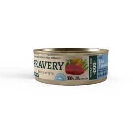 Karma BRAVERY Tuna & Vegetables Adult 80 g dla wszystkich ras (tuńczyk) - data ważności 06/2024r.
